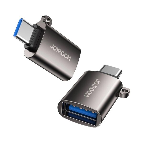 USB-Adapter - USB-A 3.2 Gen 1 (weiblich) - USB-C (männlich) Adapter schwarz