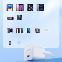 Wandladegerät ohne Kabel - USB C 20W PD Joyroom JR-TCF02 Mini-Ladegerät