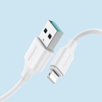 Long-Lasting Series A9 USB-A / kompatibel mit iPhone 2,4A-Kabel 1 m – weiß