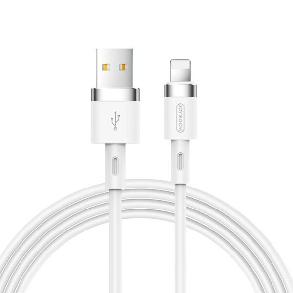 Flüssigsilikon-Datenkabel USB-A kompatibel mit iPhone 2,4A Ladekabel 1,2m