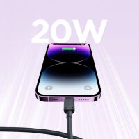 20W Kabel - kompatibel mit iPhone Joyroom Multi-Color Series A14 USB-C / kompatibel mit iPhone