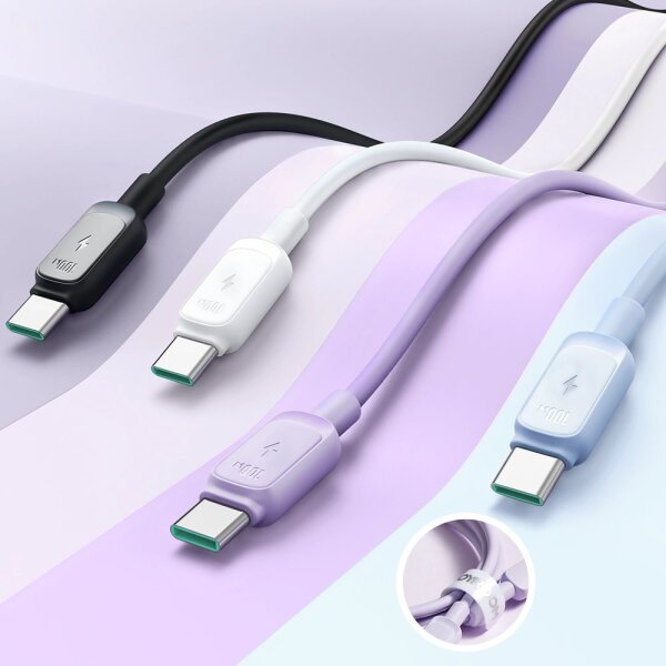 Datenkabel Multi-Color Series A14 Ladekabel USB-C/USB-C-Kabel 100 W 1,2 m