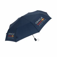 Red Bull Regenschirm – Eleganter schwarzer Schirm...