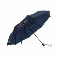 Red Bull Regenschirm – Eleganter schwarzer Schirm mit Logo