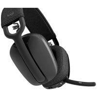 Headset Zone Vibe 100 - Logitech Over-Ear-Kopfhörer mit integriertem Mikrofon mit Mikrofon-Rauschunterdrückung