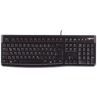 Keyboard Kabelgebunden, USB Tastatur - Logitech K120...