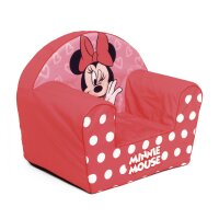 Minnie Mouse Kinder-Schaumsessel – Bequemer Sessel mit abnehmbarem Polyesterbezug