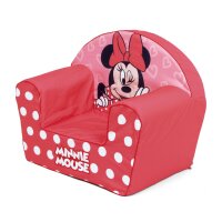 Minnie Mouse Kinder-Schaumsessel – Bequemer Sessel mit abnehmbarem Polyesterbezug