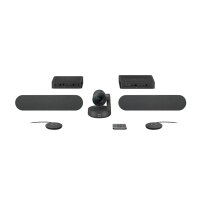 ConferenceCam RALLY Plus Kit - Logitech Ultra-HD Modulares 4K-Videokonferenzsystem 3840 x 2160 Pixel