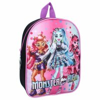 Monster High Rucksack Kinder Fächer für Taschentaschen Bag für Kinder