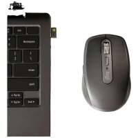 Logitech Maus MX Anywhere 3S - Bluetooth Maus mit 6 Tasten mit einer Reichweite bis zu 10 m