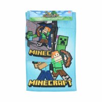 Minecraft Handtuch + Gesichtshandtuch saugfähiger Stoff 50x30cm