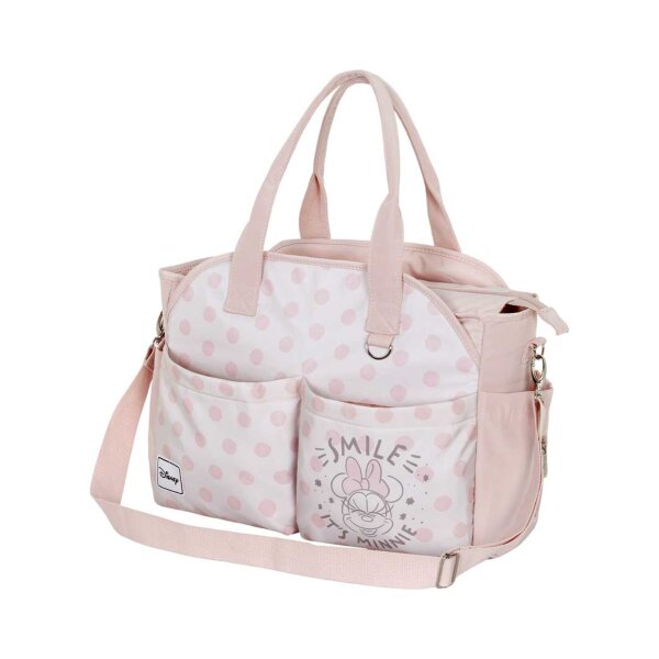 Minnie Maus Wickeltasche mit Umhängefunktion für Mutter & Baby Tasche Viel Stauraum