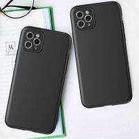 Soft Case Hülle kompatibel mit Google Pixel 9 Pro dünne Silikonhülle Schwarz