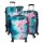 Orchideen Kofferset 3tlg mit exklusivem Designerprint - Polycarbonat Hartschalen-Kofferset