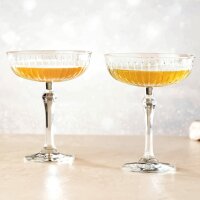 Pasabahce Gläser-Set 4 Teilig Transparent 245 ml Stielgläser Cocktailgläser