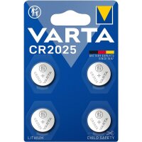 Varta 4er-Pack Knopfzellen - Leistung: 157 mAh Lithium-Batterie 3V