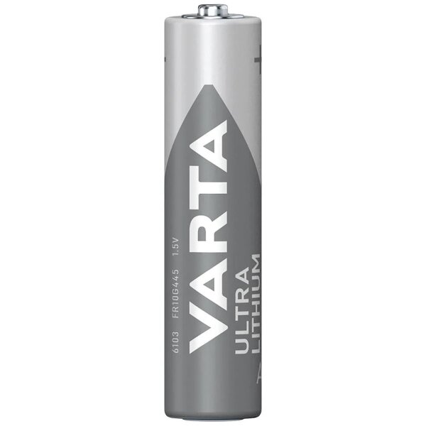 Lithium Batterie Varta AAA - 1100 mAh 1.5 V 4 Stück