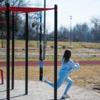 Trainingsbänder-Set Workouts Widerstandsbänder Crosstraining