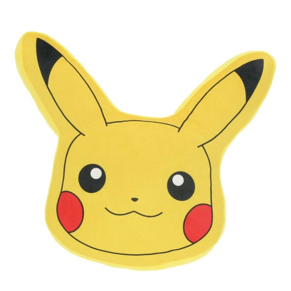 Pokémon Kissen – Weiches Velours in einzigartiger Pikachu Form