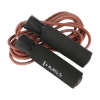 SK03 Springseil aus Leder Skipping Rope zum Abnehmen