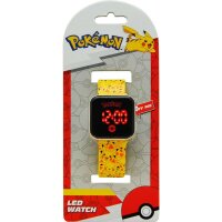 Pokémon LED Uhr Pikachu Design für Kinder...