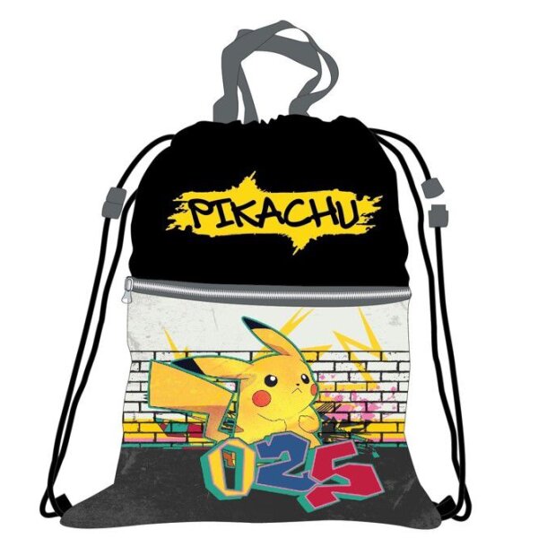 Pokémon Turnbeutel für Sport und Schule Tasche Bag