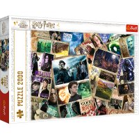 Harry Potter Puzzle 2000 Teile mit ikonischen Charakteren