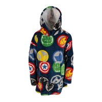 Avengers Decke Hoodie Warm Trendiges Design für...