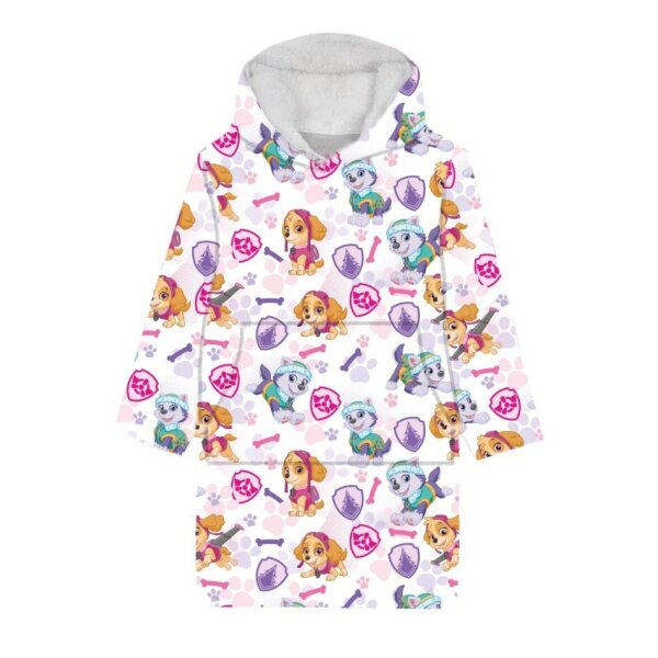 Bluey Hoodie Decke für Kinder Warm und weich Onesize für 3 - 6 Jahren