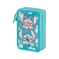 Lilo & Stitch Gefülltes Federmäppchen – Schulset, 21x7x14 cm Federtasche