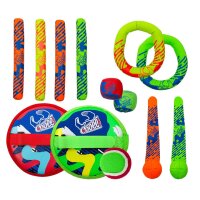 Cooee Neopren Mega Pool Ball/Stick/Ring Pool Spiel...