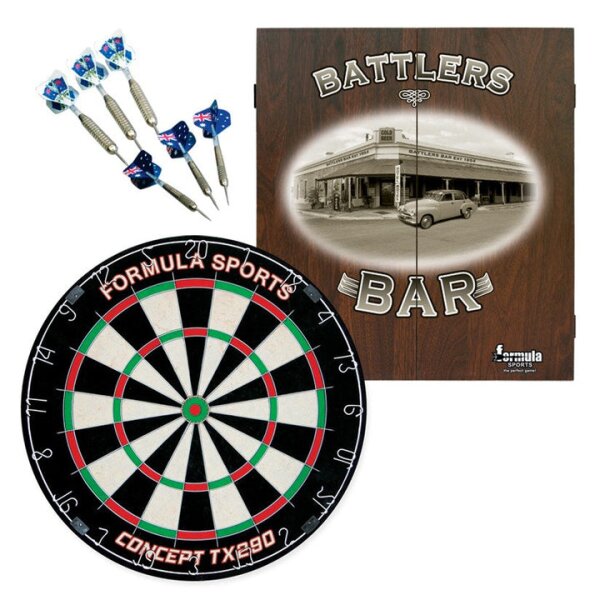 Battlers Bar Cabinet Set