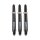 TEX Grip Black Nylon Shafts Short