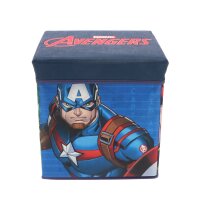 Avengers Aufbewahrungsbox mit Sitz Stuhl 30x30x30 cm...