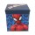 Spiderman Aufbewahrungsbox zusammenklappbar Stuhl – 2 in 1 Sitz und Stauraum 30x30x30 cm