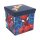 Spiderman Aufbewahrungsbox zusammenklappbar Stuhl – 2 in 1 Sitz und Stauraum 30x30x30 cm