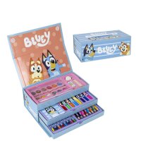 Bluey Malkasten für Kinder – 7 Farben +...