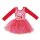 Peppa Pig Kleid in Rot mit langen Ärmeln – Ideal für Mädchen von 2-6 Jahren