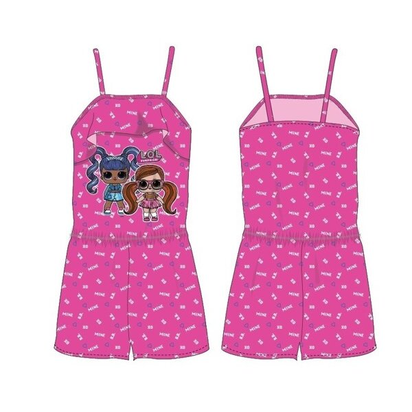 LOL Surprise Jumpsuit für Mädchen Rosa 100% Baumwolle