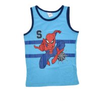 Spiderman Unterhemd / Shirt 2er Pack für Jungen 100% Baumwolle