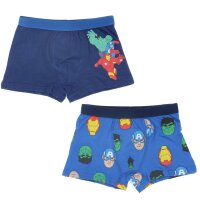 Avengers Boxershorts 2er Pack – 100% Baumwolle...