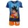 Dragon Ball Z Shortama Schlafanzug aus Baumwolle Kurzer Pyjama für Kinder