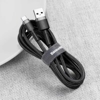 Strapazierfähiges Nylonkabel USB / USB-C QC3.0 2A 2M - Baseus Cafule Kabel