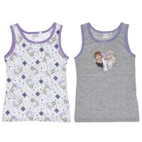 Frozen Unterhemd / Shirt 2er Pack 100% Baumwolle für...