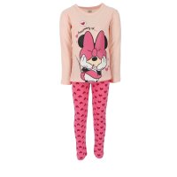 Disney Minnie Maus Schlafanzug Baumwoll-Nachtanzug Pyjama für Kinder