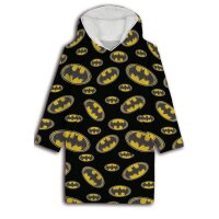 Batman Warm Hoodie-Decke mit Kapuze – Kuschelige...