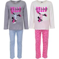 Disney Minnie Maus Schlafanzug Bequemer Baumwoll-Pyjama...