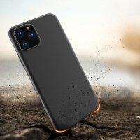 Silikon Hülle Basic kompatibel mit Motorola Moto G85 Case TPU Soft Handy Cover Schutz Schwarz