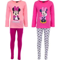 Disney Minnie Maus Schlafanzug Komfortabler Pyjama aus...